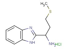 [1-(1H-benzimidazol-2-yl)-3-(methylthio)propyl]amine hydrochloride