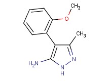 4-(2-methoxyphenyl)-3-methyl-1H-pyrazol-5-amine
