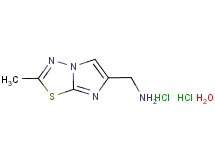 [(2-methylimidazo[2,1-b][1,3,4]thiadiazol-6-yl)methyl]amine dihydrochloride hydrate