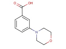 3-morpholin-4-ylbenzoic acid