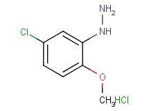 (5-chloro-2-methoxyphenyl)hydrazine hydrochloride