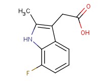 (7-fluoro-2-methyl-1H-indol-3-yl)acetic acid