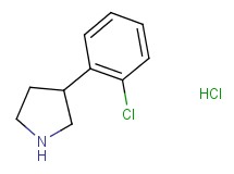 3-(2-chlorophenyl)pyrrolidine hydrochloride