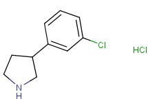 3-(3-chlorophenyl)pyrrolidine hydrochloride
