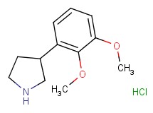 3-(2,3-dimethoxyphenyl)pyrrolidine hydrochloride
