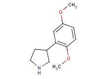3-(2,5-dimethoxyphenyl)pyrrolidine