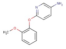 6-(2-methoxyphenoxy)pyridin-3-amine