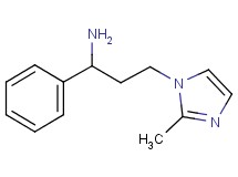 3-(2-methyl-1H-imidazol-1-yl)-1-phenylpropan-1-amine