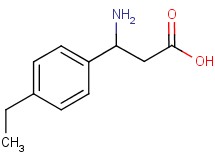 3-amino-3-(4-ethylphenyl)propanoic acid