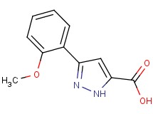 3-(2-methoxyphenyl)-1H-pyrazole-5-carboxylic acid