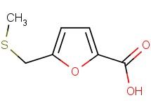 5-[(methylthio)methyl]-2-furoic acid