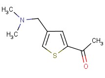 1-{4-[(dimethylamino)methyl]-2-thienyl}ethanone