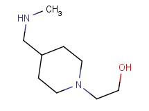 2-{4-[(methylamino)methyl]piperidin-1-yl}ethanol