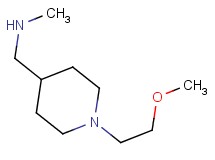 1-[1-(2-methoxyethyl)piperidin-4-yl]-N-methylmethanamine