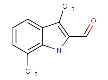 3,7-dimethyl-1H-indole-2-carbaldehyde