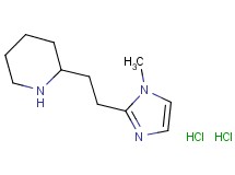 2-[2-(1-methyl-1H-imidazol-2-yl)ethyl]piperidine dihydrochloride