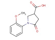 1-(2-methoxyphenyl)-5-oxopyrrolidine-3-carboxylic acid