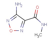 4-amino-N-methyl-1,2,5-oxadiazole-3-carboxamide
