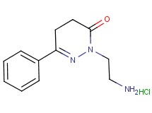 2-(2-aminoethyl)-6-phenyl-4,5-dihydro-3(2H)-pyridazinone hydrochloride