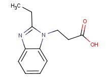 3-(2-ethyl-1H-benzimidazol-1-yl)propanoic acid