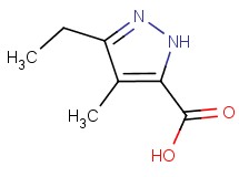 3-ethyl-4-methyl-1H-pyrazole-5-carboxylic acid