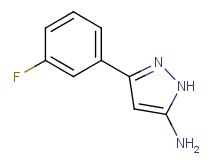 3-(3-fluorophenyl)-1H-pyrazol-5-amine