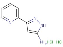 3-(2-pyridinyl)-1H-pyrazol-5-amine dihydrochloride