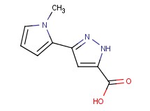 3-(1-methyl-1H-pyrrol-2-yl)-1H-pyrazole-5-carboxylic acid
