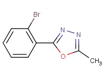 2-(2-bromophenyl)-5-methyl-1,3,4-oxadiazole