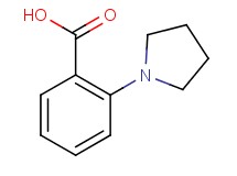 2-pyrrolidin-1-ylbenzoic acid