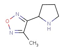 3-methyl-4-pyrrolidin-2-yl-1,2,5-oxadiazole