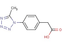 [4-(5-methyl-1H-tetrazol-1-yl)phenyl]acetic acid