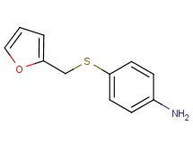 4-[(2-furylmethyl)thio]aniline