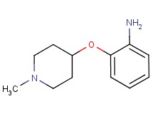2-[(1-methylpiperidin-4-yl)oxy]aniline