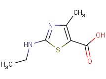 2-(ethylamino)-4-methyl-1,3-thiazole-5-carboxylic acid