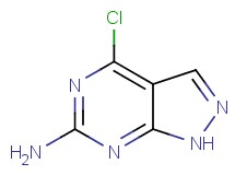 4-chloro-1H-pyrazolo[3,4-d]pyrimidin-6-amine