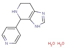 4-(4-pyridinyl)-4,5,6,7-tetrahydro-3H-imidazo[4,5-c]pyridine dihydrate