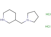 3-(1-pyrrolidinylmethyl)piperidine dihydrochloride