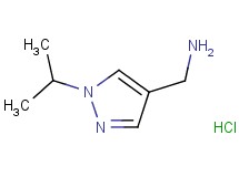 [(1-isopropyl-1H-pyrazol-4-yl)methyl]amine hydrochloride