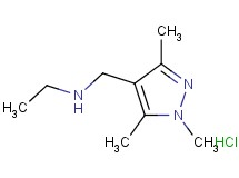 N-[(1,3,5-trimethyl-1H-pyrazol-4-yl)methyl]ethanamine hydrochloride
