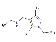 N-[(1-ethyl-3,5-dimethyl-1H-pyrazol-4-yl)methyl]ethanamine