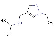 N-[(1-ethyl-1H-pyrazol-4-yl)methyl]propan-2-amine