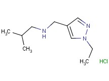 N-[(1-ethyl-1H-pyrazol-4-yl)methyl]-2-methyl-1-propanamine hydrochloride