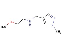 (2-methoxyethyl)[(1-methyl-1H-pyrazol-4-yl)methyl]amine