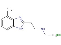 N-ethyl-2-(4-methyl-1H-benzimidazol-2-yl)ethanamine hydrochloride