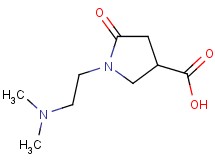 1-[2-(dimethylamino)ethyl]-5-oxopyrrolidine-3-carboxylic acid