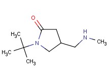 1-tert-butyl-4-[(methylamino)methyl]pyrrolidin-2-one