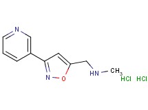 N-methyl-1-[3-(3-pyridinyl)-5-isoxazolyl]methanamine dihydrochloride