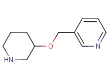 3-[(piperidin-3-yloxy)methyl]pyridine