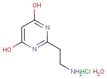 2-(2-aminoethyl)-4,6-pyrimidinediol hydrochloride hydrate